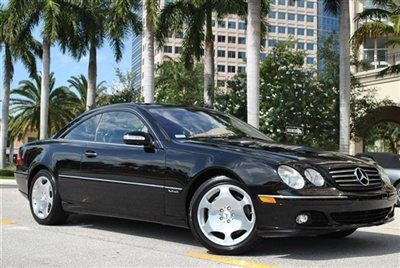 2005 cl600 v12 - bi-turbo - 493 horsepower - fully serviced - best color-florida