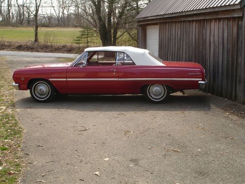 Very nice red convertible