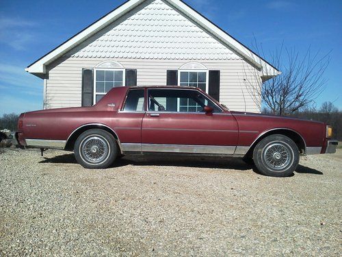 1981 chevrolet caprice classic landau coupe 2-door "455 olds" engine!