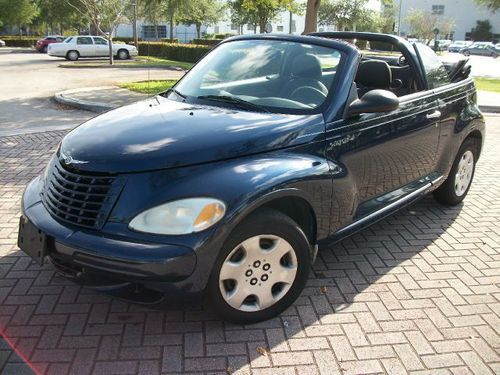 2005 chrysler pt cruiser convertible very clean 5 speed no reserve