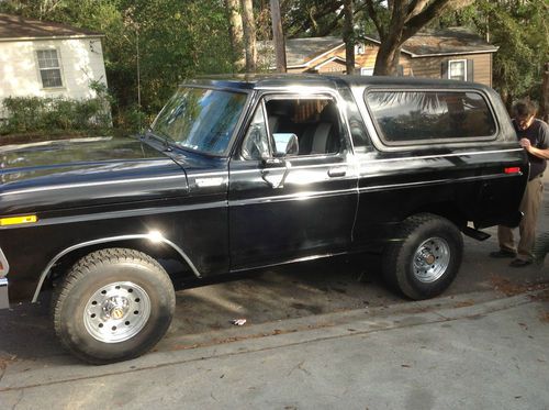 1978 ford bronco custom sport utility 2-door 6.6l