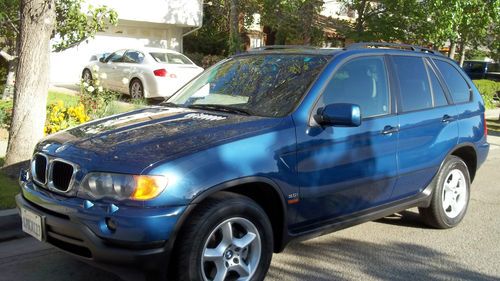 2001 bmw x5 3.0i sport utility 4-door 3.0l