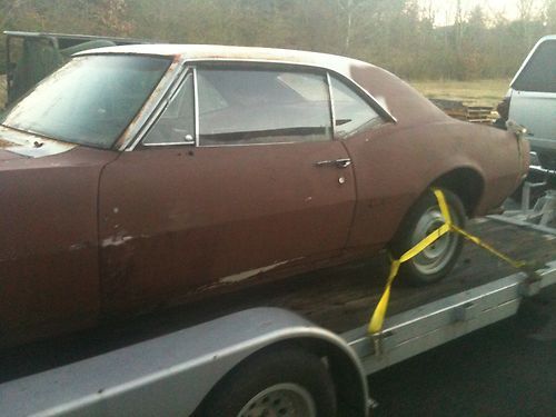 1967 camaro no motor, no trans needs total restore, no title