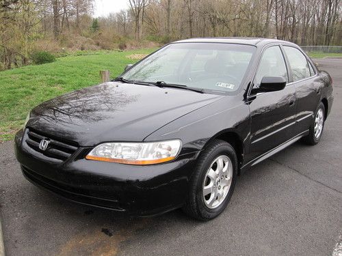 2001 honda accord ex sedan 4-door 2.3 vtec 6 disc changer moon roof alloy wheels