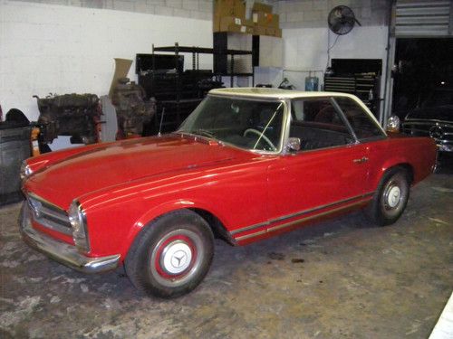 1967 mercedes benz 230sl w113 pagoda automatic with a/c