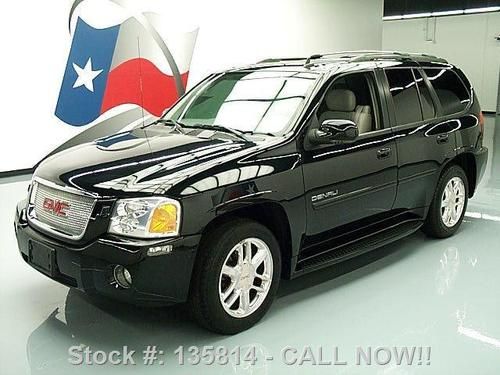 2007 gmc envoy denali 4x4 htd leather sunroof dvd 59k texas direct auto