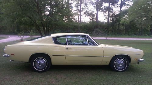 1969 plymouth barracuda original condition