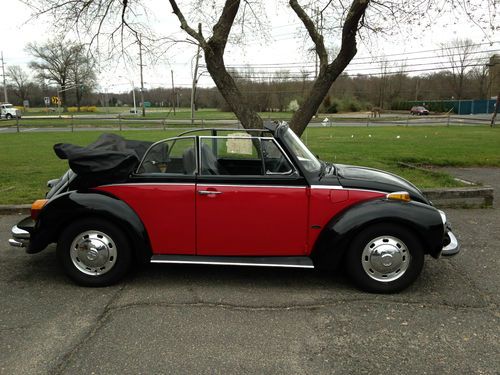 1973 volkswagen beetle convertible - beautiful classic car - look no further.