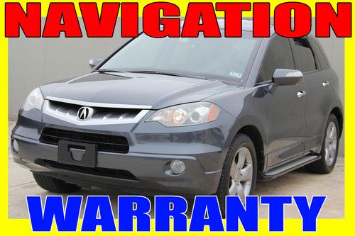 2007 acura rdx tech pkg,navigatin,backup camera,clean title,3 months warranty