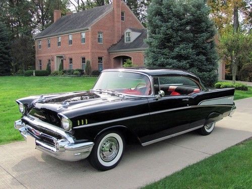 1957 chevrolet bel-air sport coupe $9,900 excellent condition! only 50k miles.