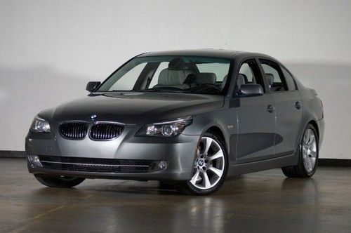 08 535i sport/premium/navigation/heated seats/sercvice records/comfort access