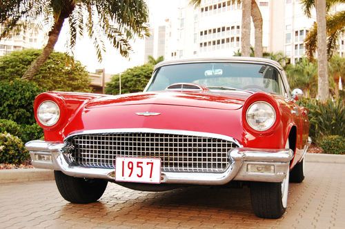 1957 ford thunderbird 312 v8 engine