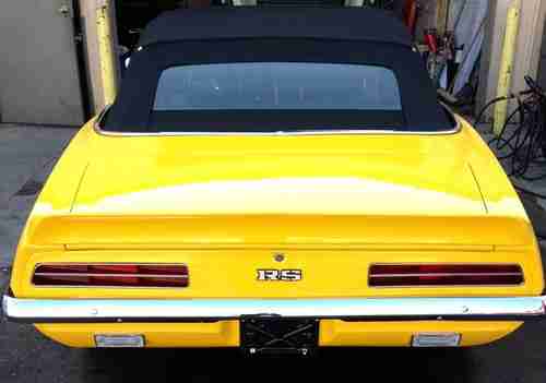 1969 CAMARO CONVERTIBLE, image 5