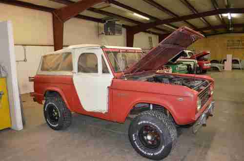 1966 Ford Bronco U13 Roadster Rare Barn Fresh, image 2