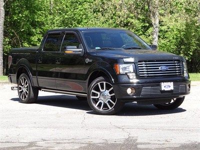 Harley davidson f150 #1784 black leather navigation sony sub 5.4l v8 crew truck