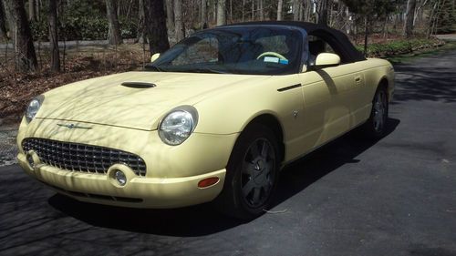 2002 ford thunderbird base convertible 2-door 3.9l