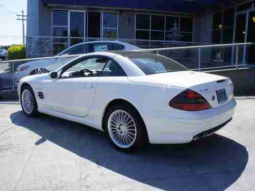 2006 MERCEDES SL55 AMG! WHITE/BLK PANORAMIC LOW MILES FLAWLESS, US $43,900.00, image 2