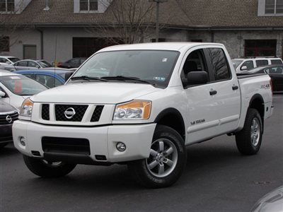 2010 nissan titan 4wd crew cab swb pro-4x
