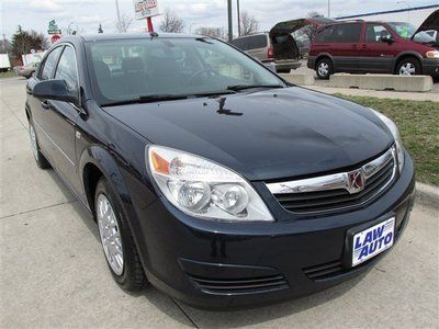 Blue sedan low miles one owner clean title finance air auto power ac stereo