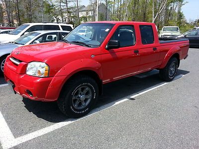 2004 nissan frontier 4wd xe crew cab offroad