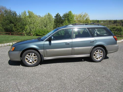 2002 subaru outback "limited" leather sunroof runs 100%