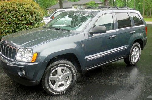 Fantastic 2006 jeep grand cherokee limited 4x4 full time awd; only 29,000 miles!