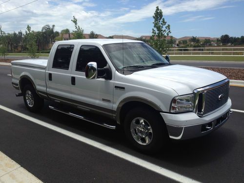 2007 ford f-250 super duty lariat crew cab pickup 4-door 6.0l