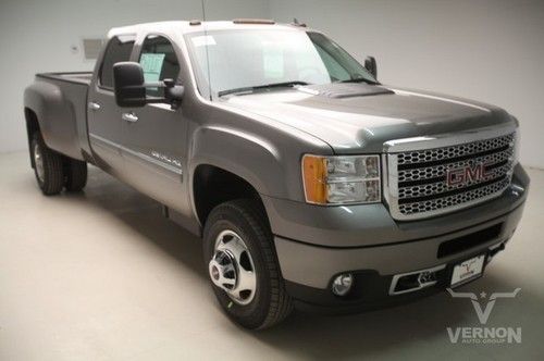 2013 drw denali crew 4x4 navigation sunroof heated leather duramax diesel