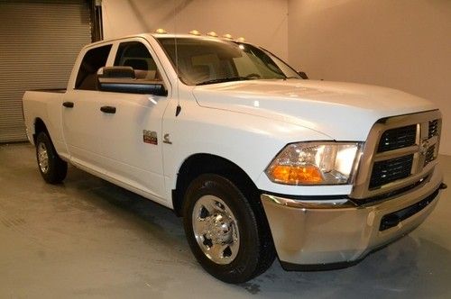 Ram 2500 st rwd 6cyl 6.7l cummins diesel crew  auto keyless 1 owner clean carfax