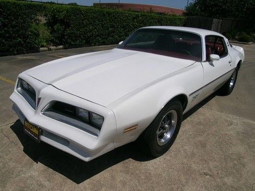 1978 pontiac firebird esprit, california survivor car, 49k miles, window sticker