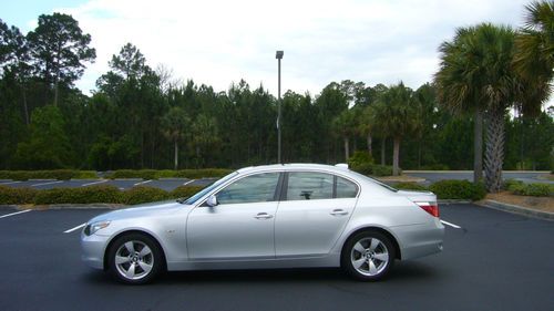 2005 bmw 525i sedan premium sat cold weather bluetooth e60 bmw corp lease return