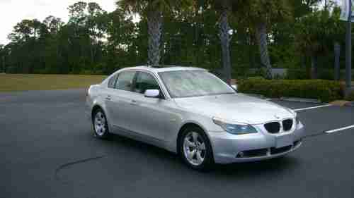 2005 BMW 525i Sedan Premium SAT Cold Weather Bluetooth E60 BMW Corp Lease Return, US $12,900.00, image 4