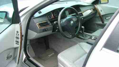 2005 BMW 525i Sedan Premium SAT Cold Weather Bluetooth E60 BMW Corp Lease Return, US $12,900.00, image 7
