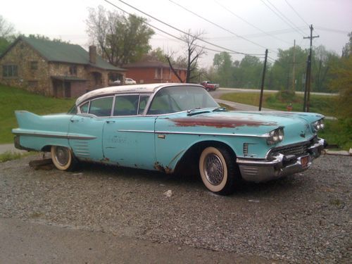 1958 cadillac rat rod hot rod