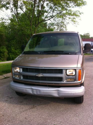 1999 chevrolet express 3500 base standard cargo van 3-door 5.7l
