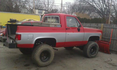 1978 chevrolet k5 blazer pickup truck - 350 engine / transmission / np203