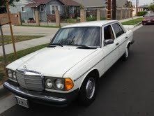 1982 mercedes-benz 240d diesel white on cream clean so cal