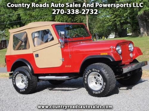 1976 jeep cj-7 304 v8 restored