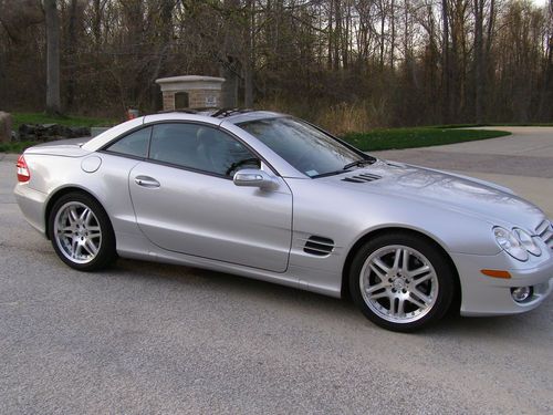 2008 mercedes-benz sl550 base convertible 2-door 5.5l