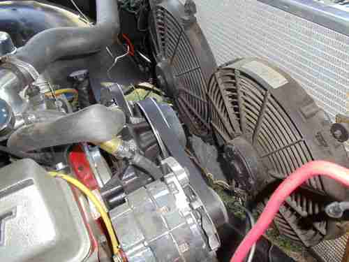 !972 Chevrolet Stepside PU Black on Black Classic Hot Rod Always in California, image 15