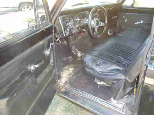 !972 Chevrolet Stepside PU Black on Black Classic Hot Rod Always in California, image 16