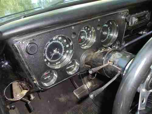 !972 Chevrolet Stepside PU Black on Black Classic Hot Rod Always in California, image 17