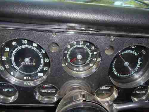 !972 Chevrolet Stepside PU Black on Black Classic Hot Rod Always in California, image 18