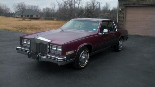 1985 cadillac eldorado base coupe 2-door 4.1l 8k miles