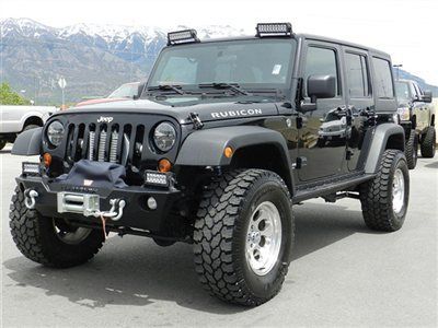 Rubicon 4 door hardtop 4x4 custom lift wheels tires bumpers supercharged nav