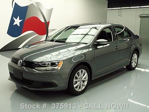 2012 volkswagen jetta se sedan auto htd leather 11k mi texas direct auto