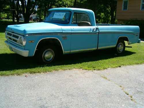 1970 dodge d100 pickup 383 c.i. auto