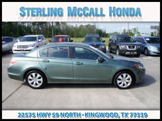 2010 honda accord ex-l sedan (certified) leather,sunroof,aux port,cruise