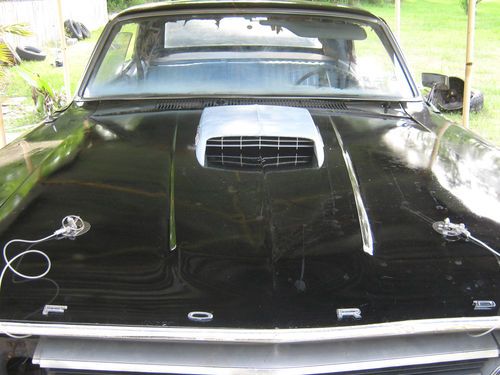 1969 fairlane "r" code super cobra jet scj 428 formal roof. not mustang fastback