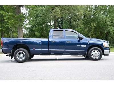 2006 dodge ram 3500 dually slt 2wd 6-speed cummins 5.9 diesel clean carfax  nice